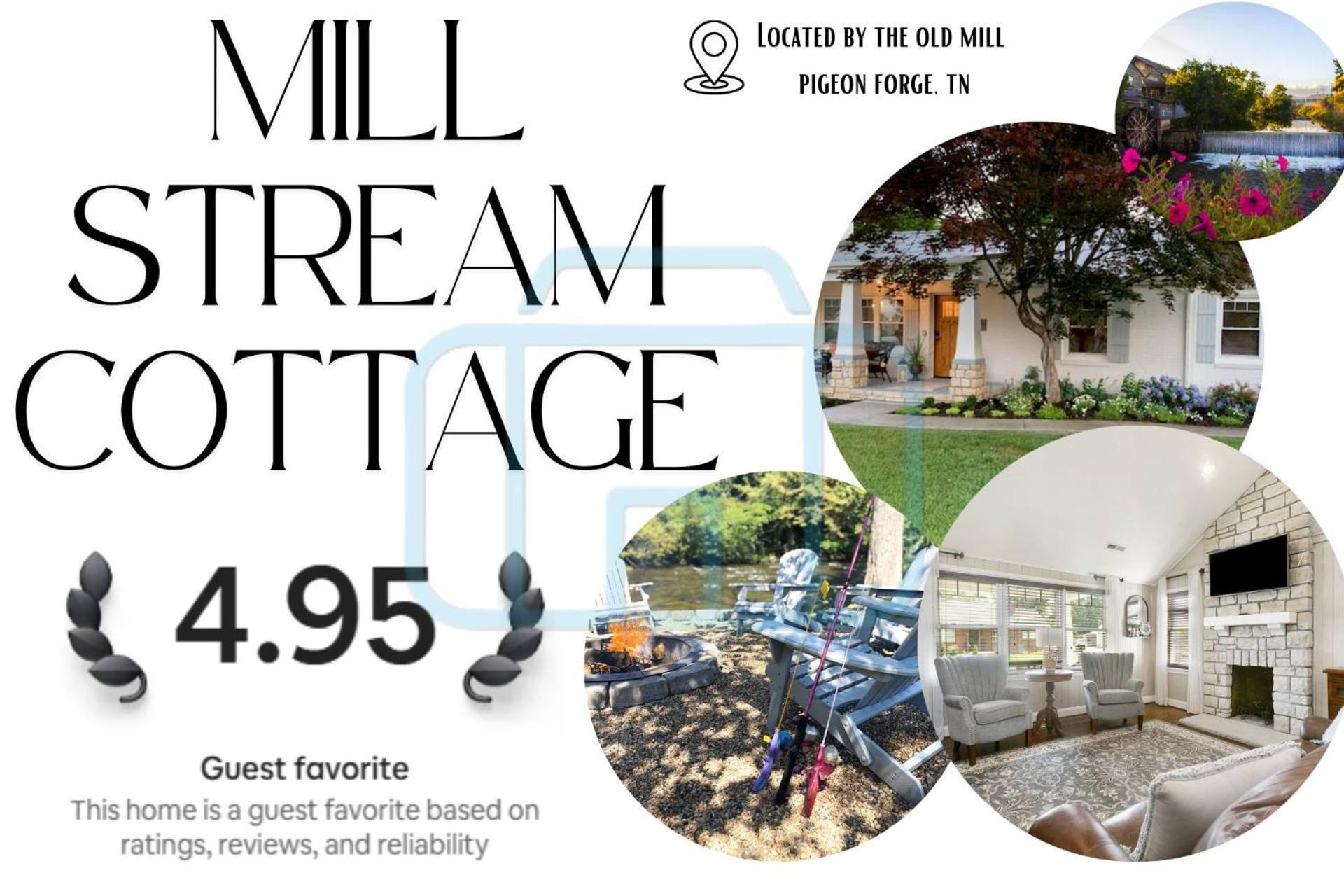 פיג'ן פורג' Mill Stream Cottage מראה חיצוני תמונה